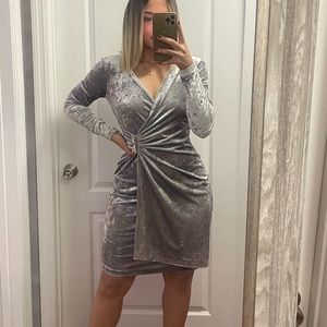 Calvin Klein velvet dress